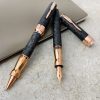 Rollerball Pens * | Pineider Limited Edition Forged Carbon Rollerball Pen, Rose Gold Trim