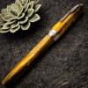 Rollerball Pens * | Pineider La Grande Bellezza Gemstone Rollerball Pen, Tigers Yellow