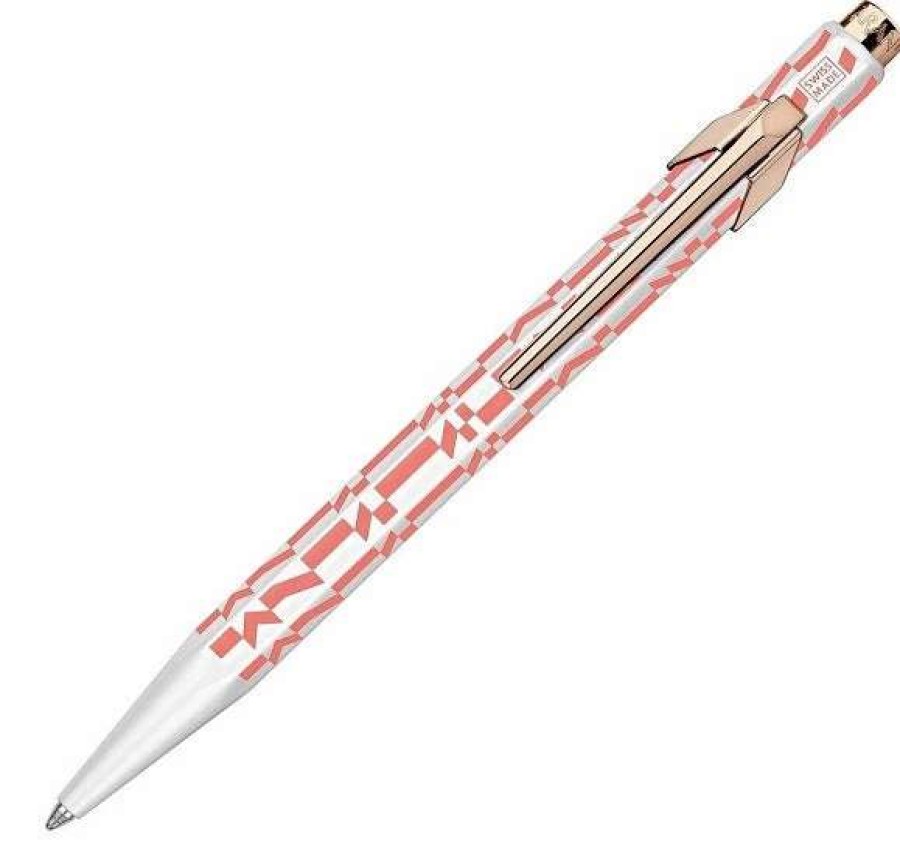 Ballpoint Pens * | Caran D'Ache 849 Ballpoint Pen Alexander Girard Pink, #849.123