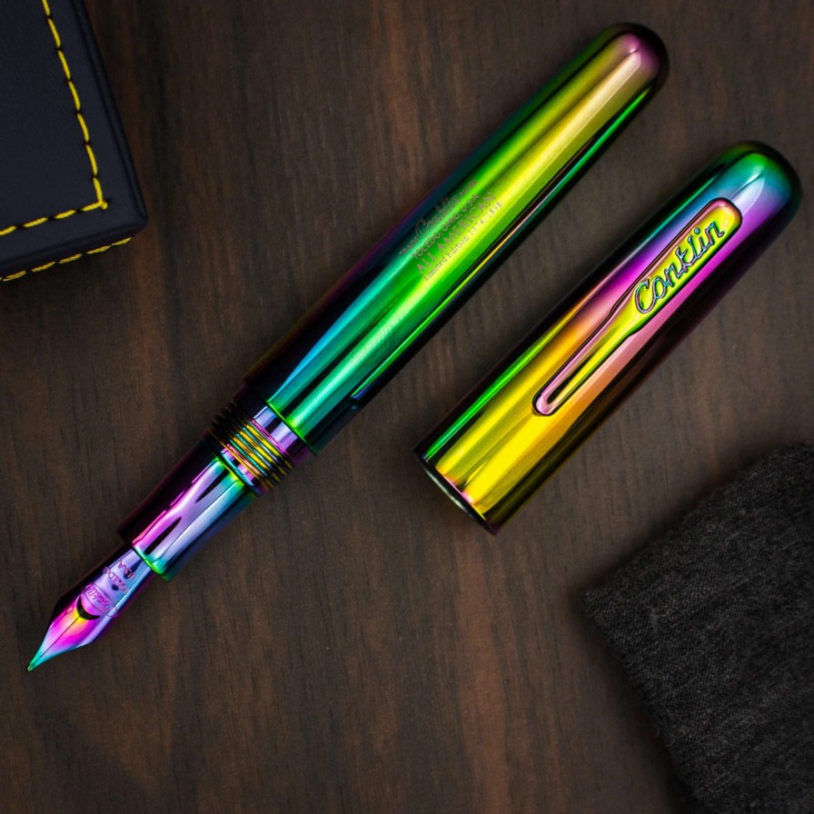 Fountain Pens * | Conklin All American Limited Edition 898 Fountain Pen, Rainbow