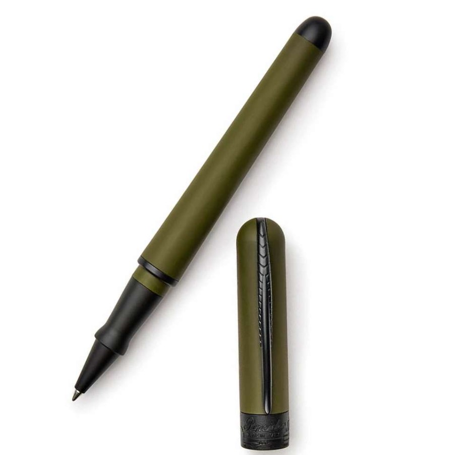 Rollerball Pens * | Pineider Avatar Ur Matte Rollerball Pen, Military Green