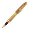 Rollerball Pens * | Conklin All American Limited Edition Olive Wood Rollerball Pen, Rose Gold Trim