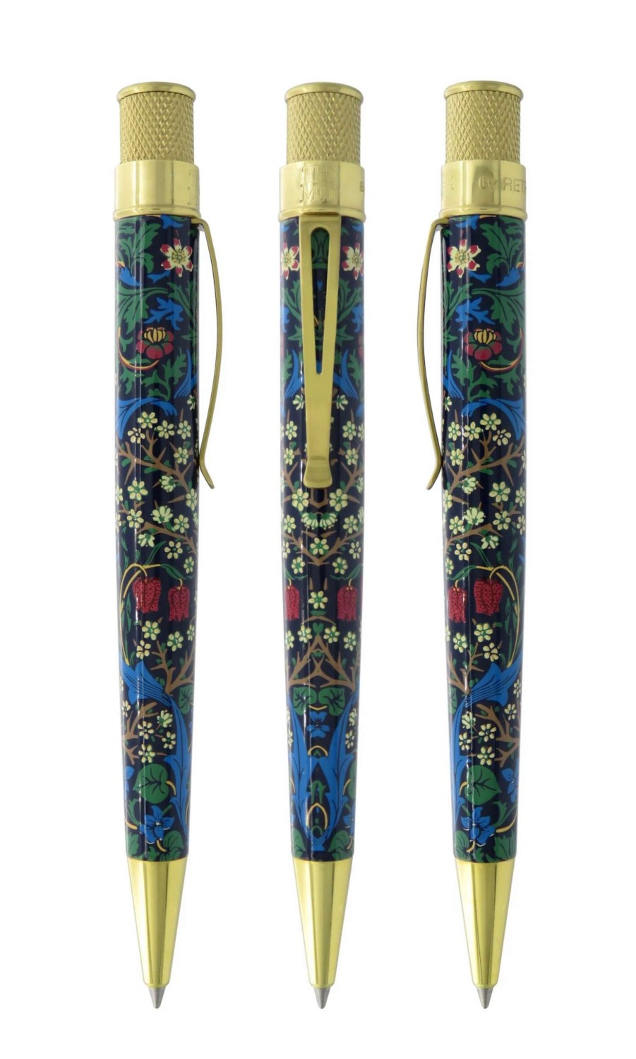 Rollerball Pens * | Retro 51 Metropolitan Museum Of Art Rollerball Pen, William Morris'S Blackthorn