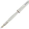 Fountain Pens * | Conklin Empire Fountain Pen, Stardust White, Medium Nib