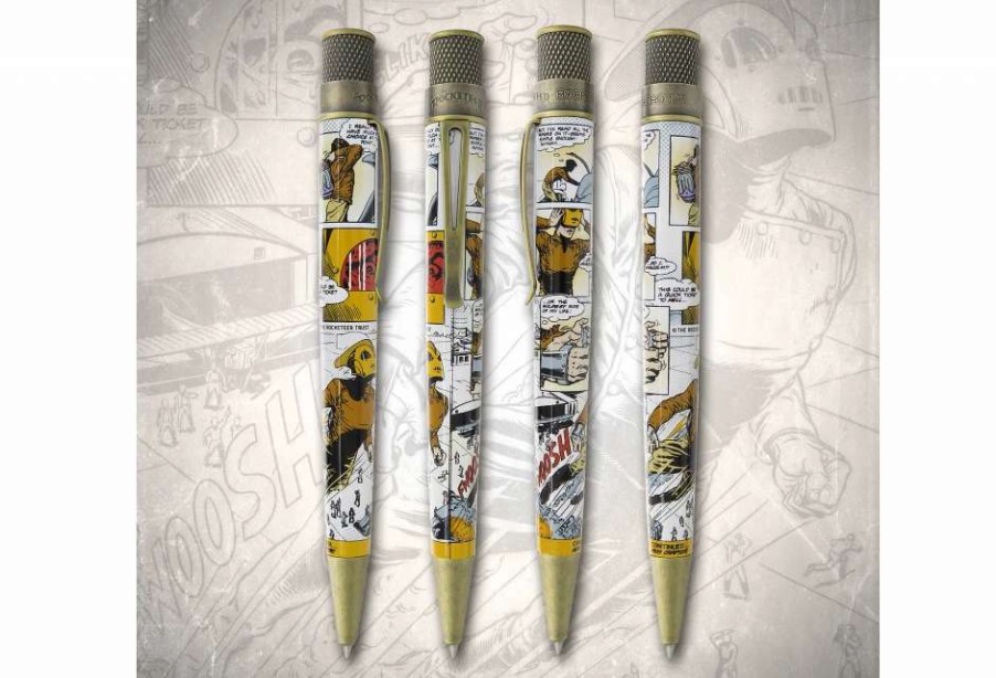 Rollerball Pens * | Retro 51 Okkto Rocketeer First Flight Tornado Rollerball Pen, Full Color