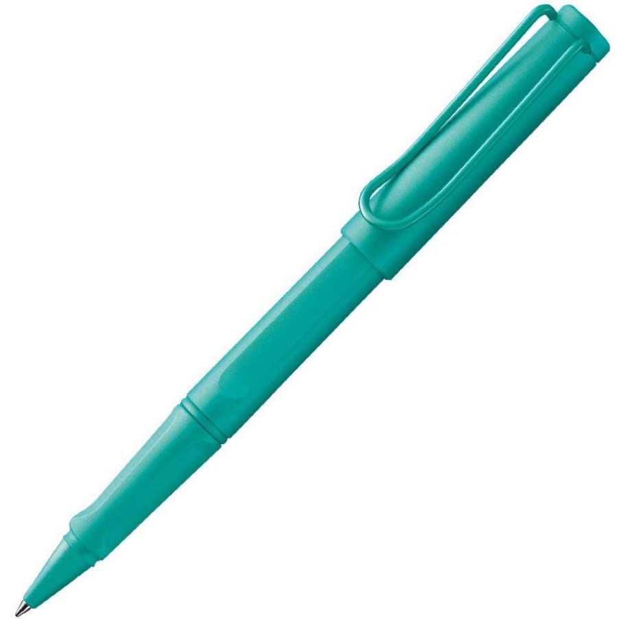 Rollerball Pens * | Lamy 2020 Special Edition Safari Rollerball Pen, Aquamarine