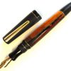 Fountain Pens * | Maiora Impronte, Black & Orange, Slim Fountain Pen