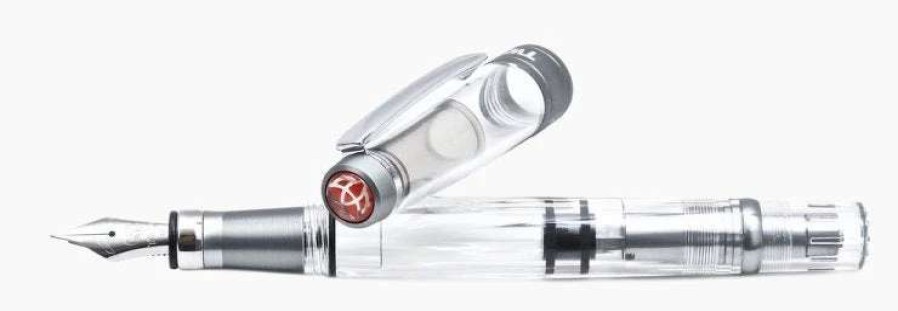 Fountain Pens * | Twsbi Diamond 580 Alr Nickel Gray Fountain Pen