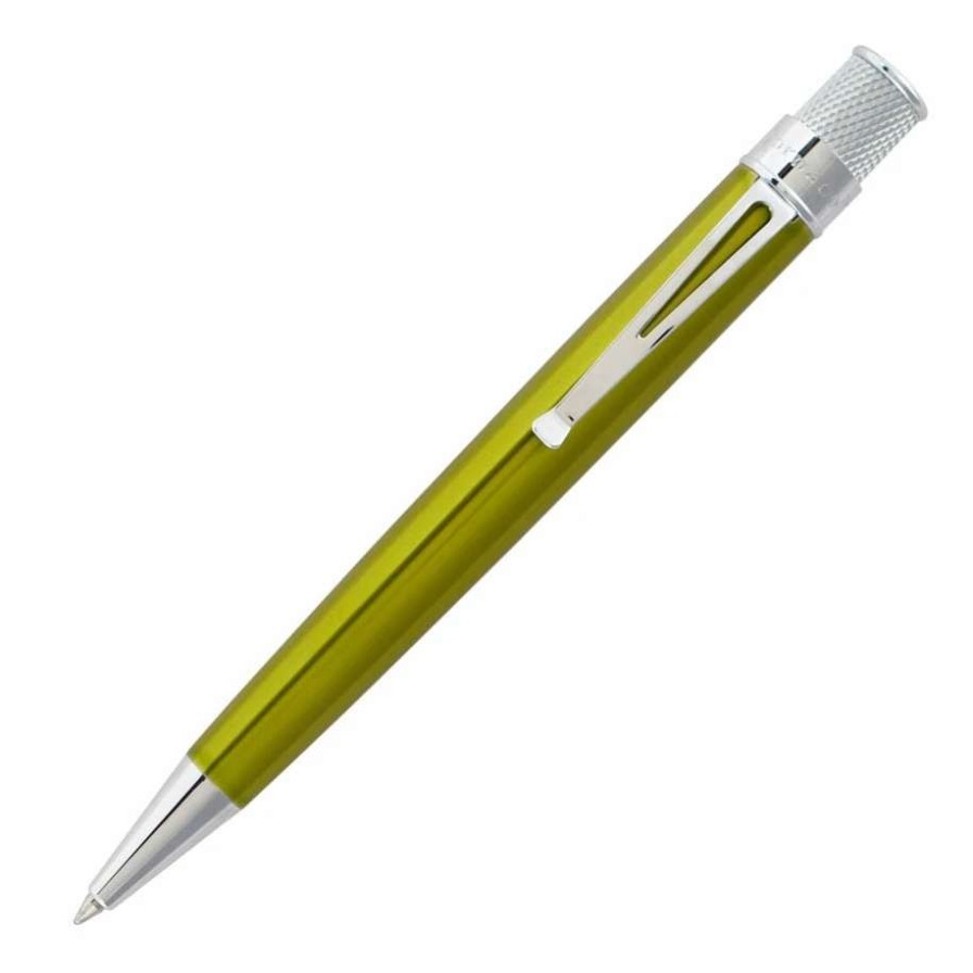 Rollerball Pens * | Retro 51 Tornado Classic Rollerball Pen, Kiwi Lacquer