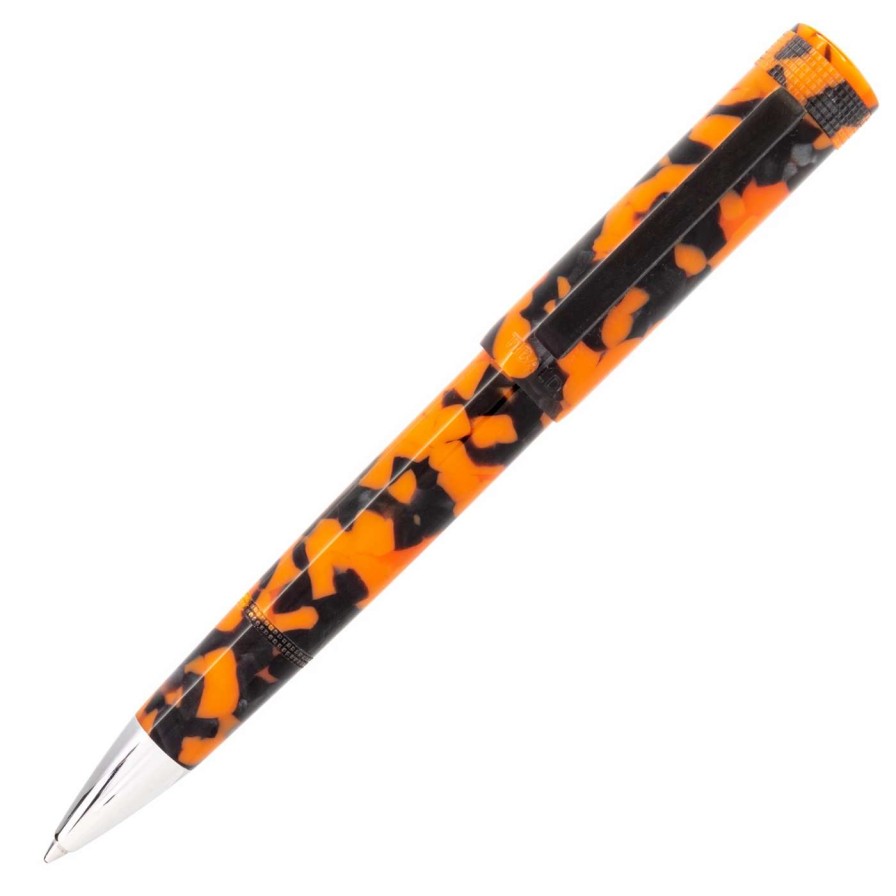 Ballpoint Pens * | Tibaldi Perfecta Lp Vinyl Orange Ballpoint Pen