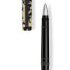 Rollerball Pens * | Tibaldi Perfecta Tortoise Beige Rollerball Pen