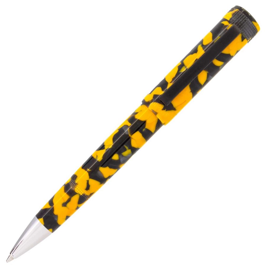 Ballpoint Pens * | Tibaldi Perfecta Lp Vinyl Yellow Ballpoint Pen