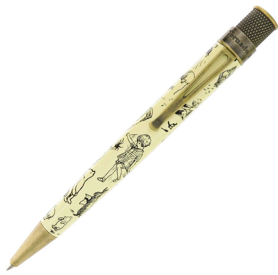 Rollerball Pens * | Retro 51 Tornado Rollerball Pen, A.A. Milne Winnie-The-Pooh