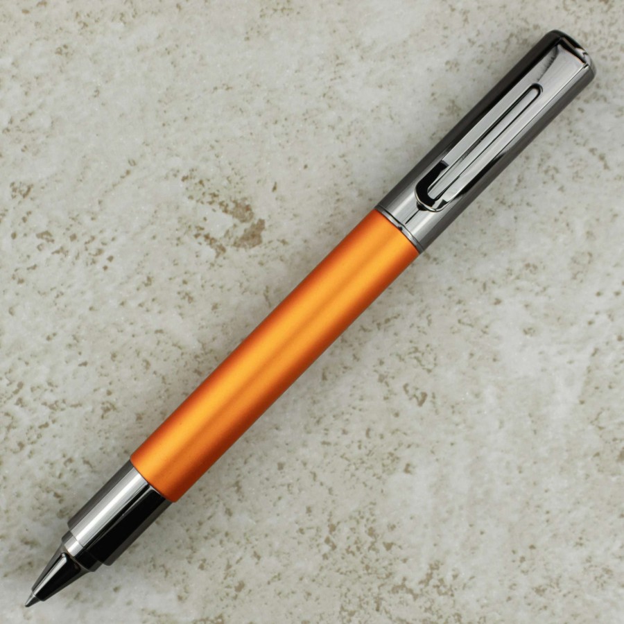 Rollerball Pens * | Monteverde Ritma Special Edition Rollerball Pen, Anodized Orange