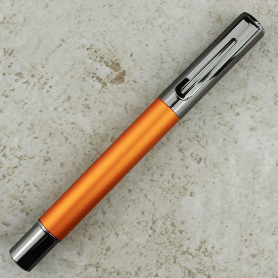 Rollerball Pens * | Monteverde Ritma Special Edition Rollerball Pen, Anodized Orange