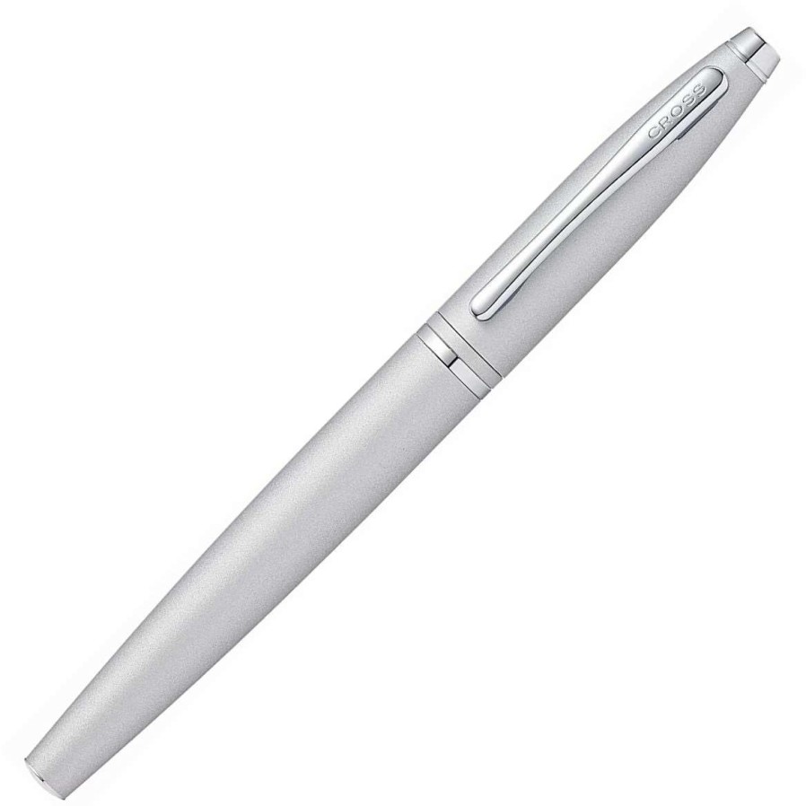 Rollerball Pens * | Cross Cross Calais Rollerball Pen, Satin Chrome