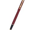 Rollerball Pens * | Diplomat Traveller Rollerball Pen, Dark Red & Gold