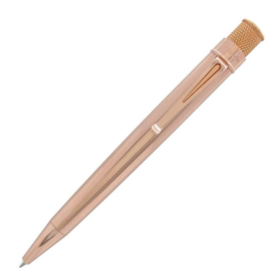 Rollerball Pens * | Retro 51 Tornado Metalsmith Rollerball Pen, Raw Copper