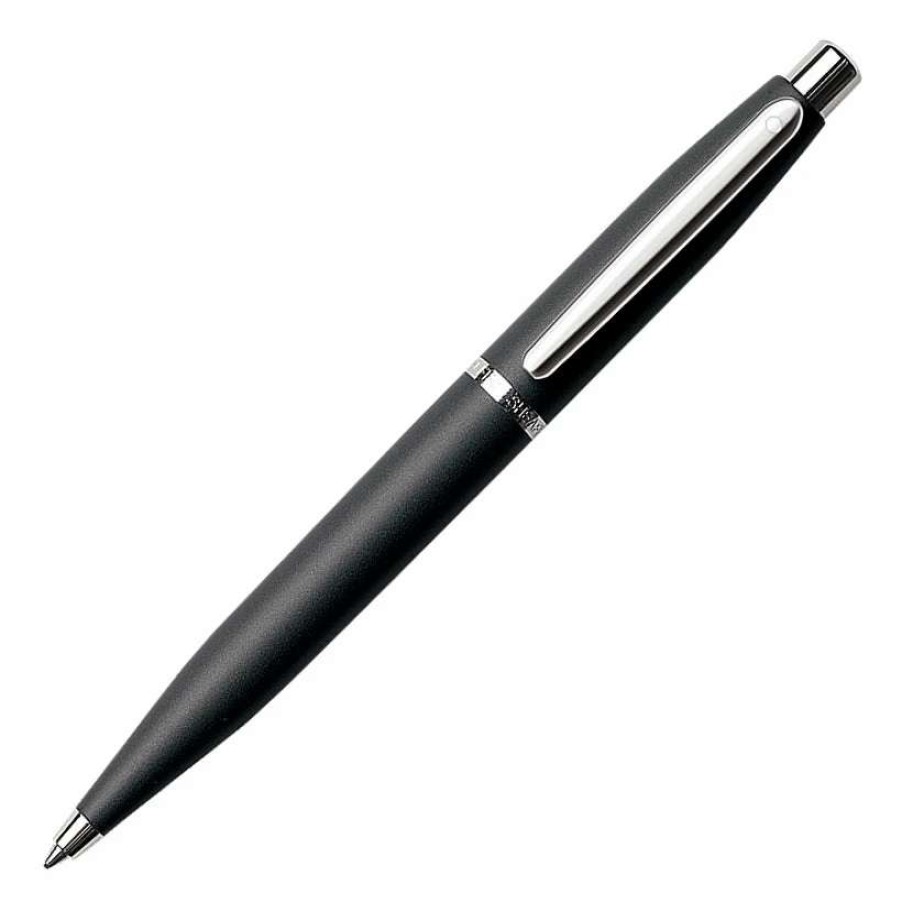 Ballpoint Pens * | Sheaffer Vfm Ballpoint Pen, Black & Chrome