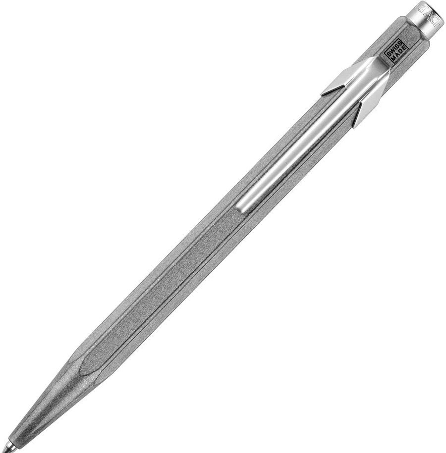 Ballpoint Pens * | Caran D'Ache 849 Original Stone Grey Ballpoint Pen #849.069