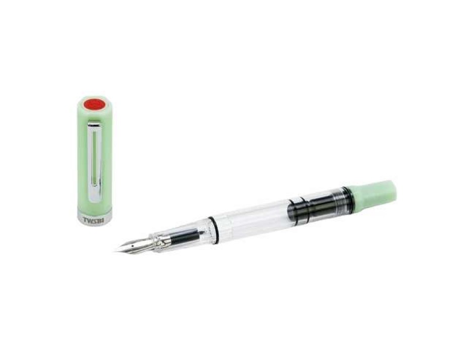 Fountain Pens * | Twsbi Eco Fountain Pen, Jade