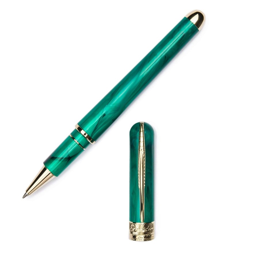 Rollerball Pens * | Pineider Avatar Ur Deluxe Rollerball Pen, Forest