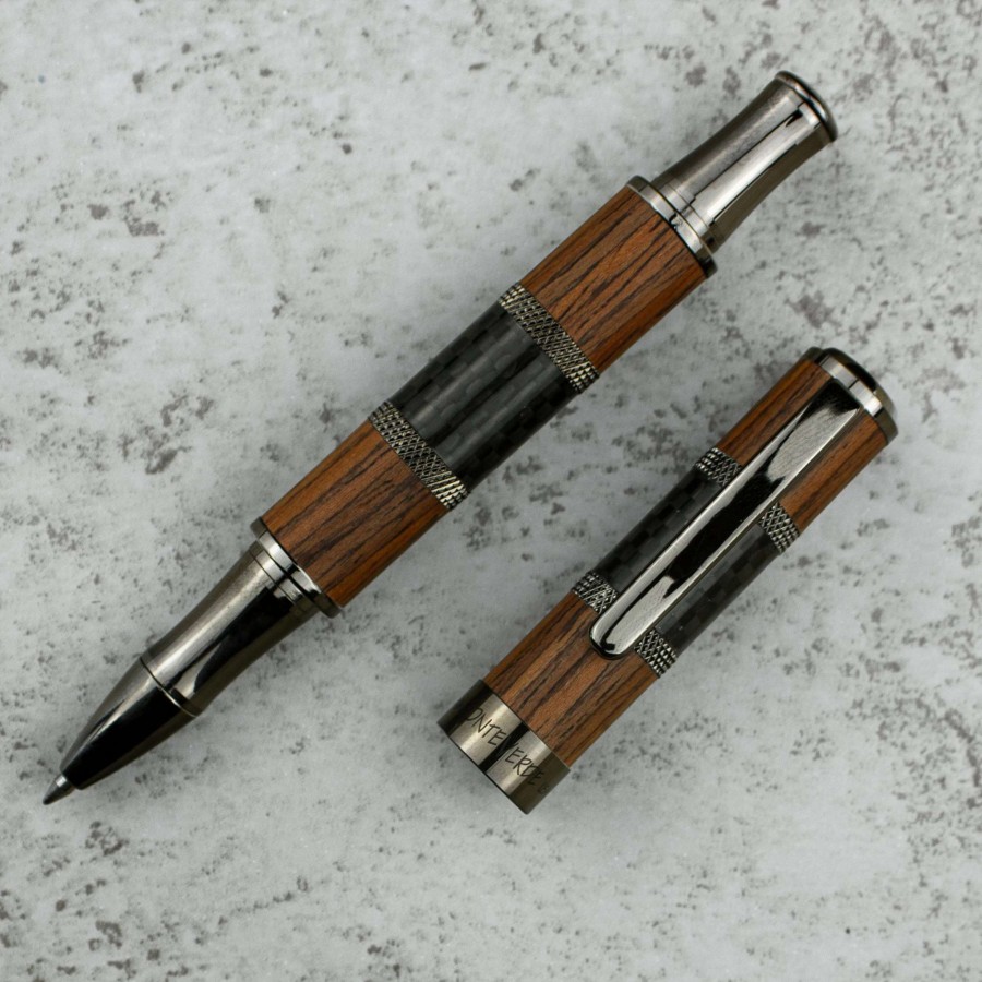 Rollerball Pens * | Monteverde Regatta Explorers Limited Edition Rollerball Pen, Walnut