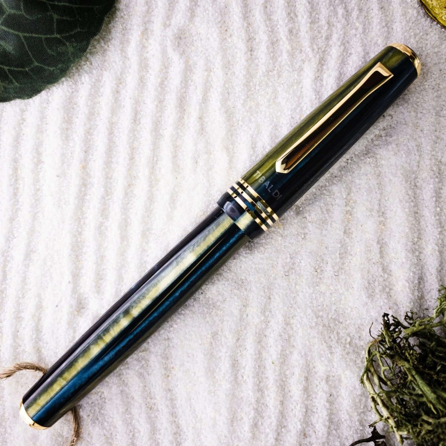 Rollerball Pens * | Tibaldi N60 Retro Zest Rollerball Pen, Gold Trim