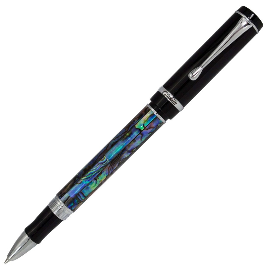 Rollerball Pens * | Conklin Duragraph Rollerball Pen, Abalone Nights