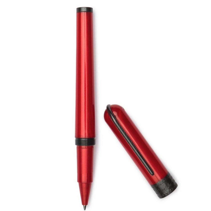 Rollerball Pens * | Pineider Metropolis Rollerball Pen, Red