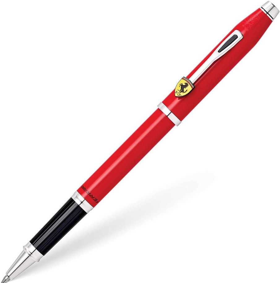 Rollerball Pens * | Cross Cross Century Ii Ferrari Rollerball Pen, Gloss Red