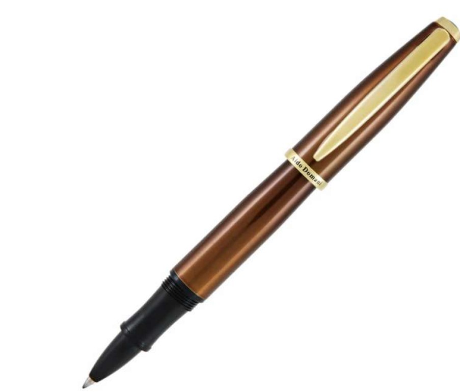 Rollerball Pens * | Monteverde Aldo Domani Brown Rollerball Pen