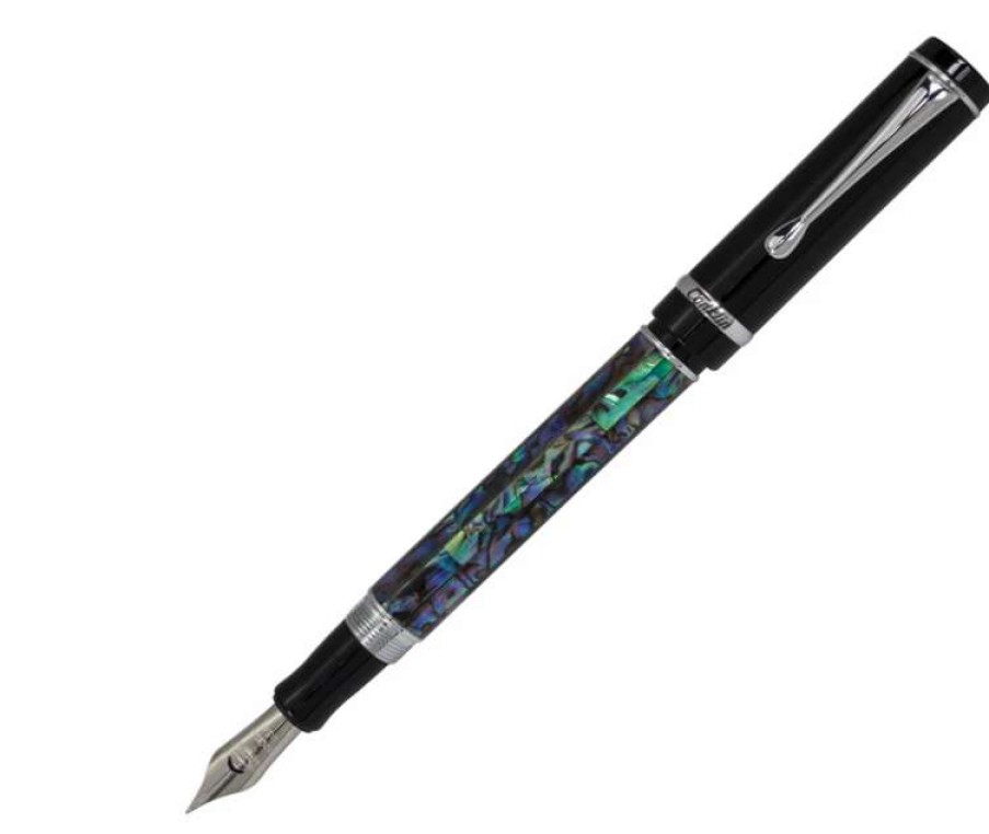 Fountain Pens * | Conklin Duragraph Fountain Pen, Abalone Nights