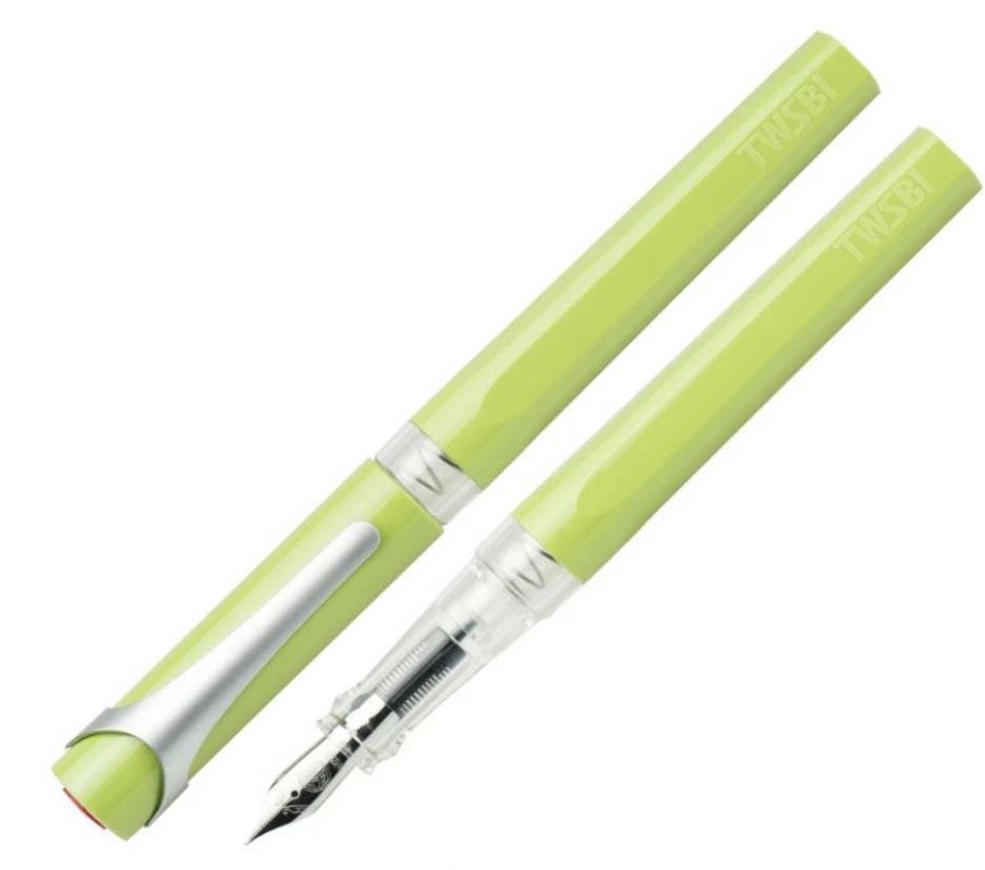 Fountain Pens * | Twsbi Swipe Fountain Pen, Pear Green