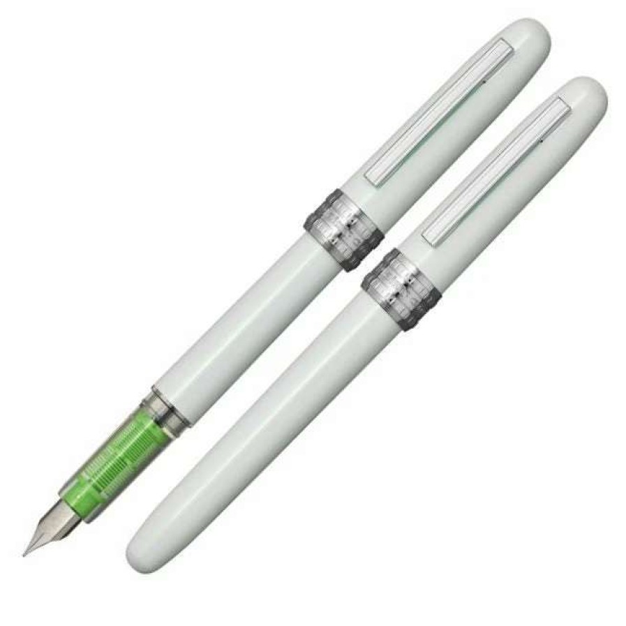 Fountain Pens * | Platinum Plaisir Aura 2022 Fountain Pen, Healing Green