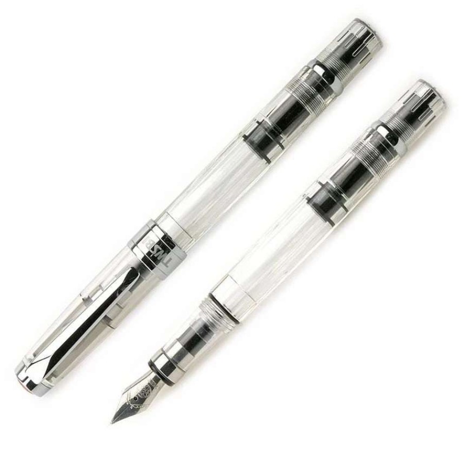 Fountain Pens * | Twsbi Diamond 580 Clear Fountain Pen