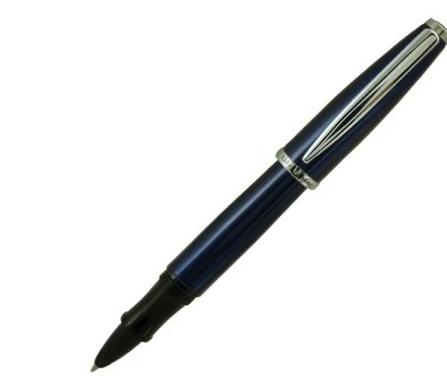 Rollerball Pens * | Monteverde Aldo Domani Blue Lacquer Rollerball Pen