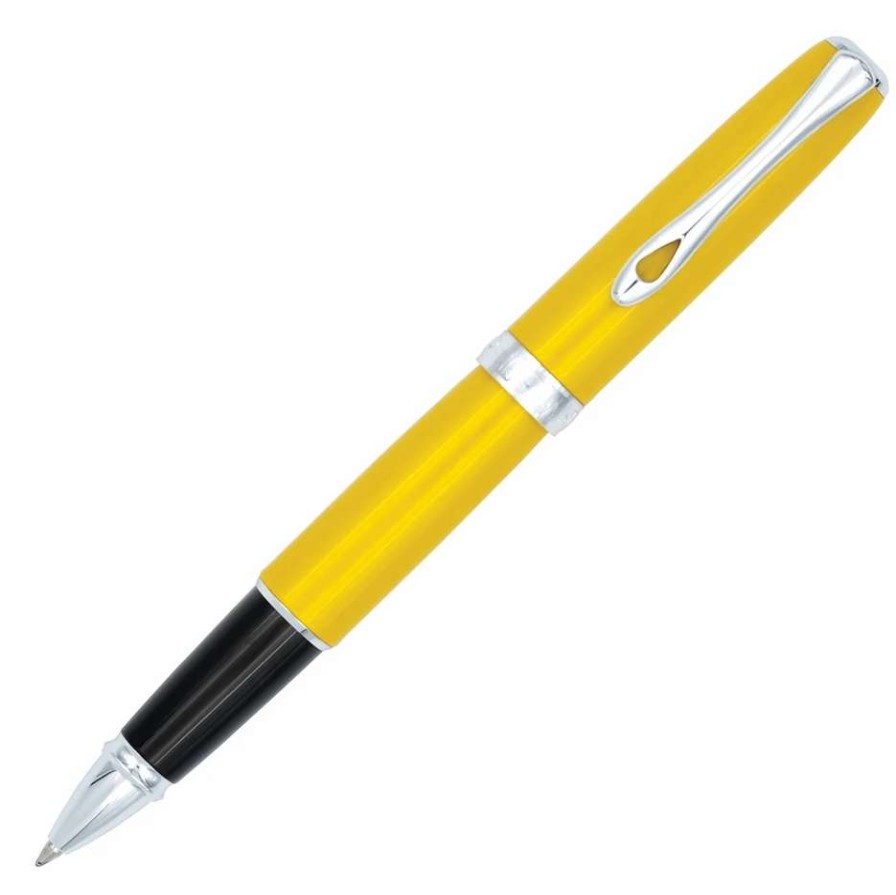 Rollerball Pens * | Diplomat Excellence A2 Rollerball Pen, Yellow