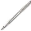 Fountain Pens * | Caran D'Ache Madison Cisele Silver & Rhodium Plated Fountain Pen, Medium 18K Gold Nib