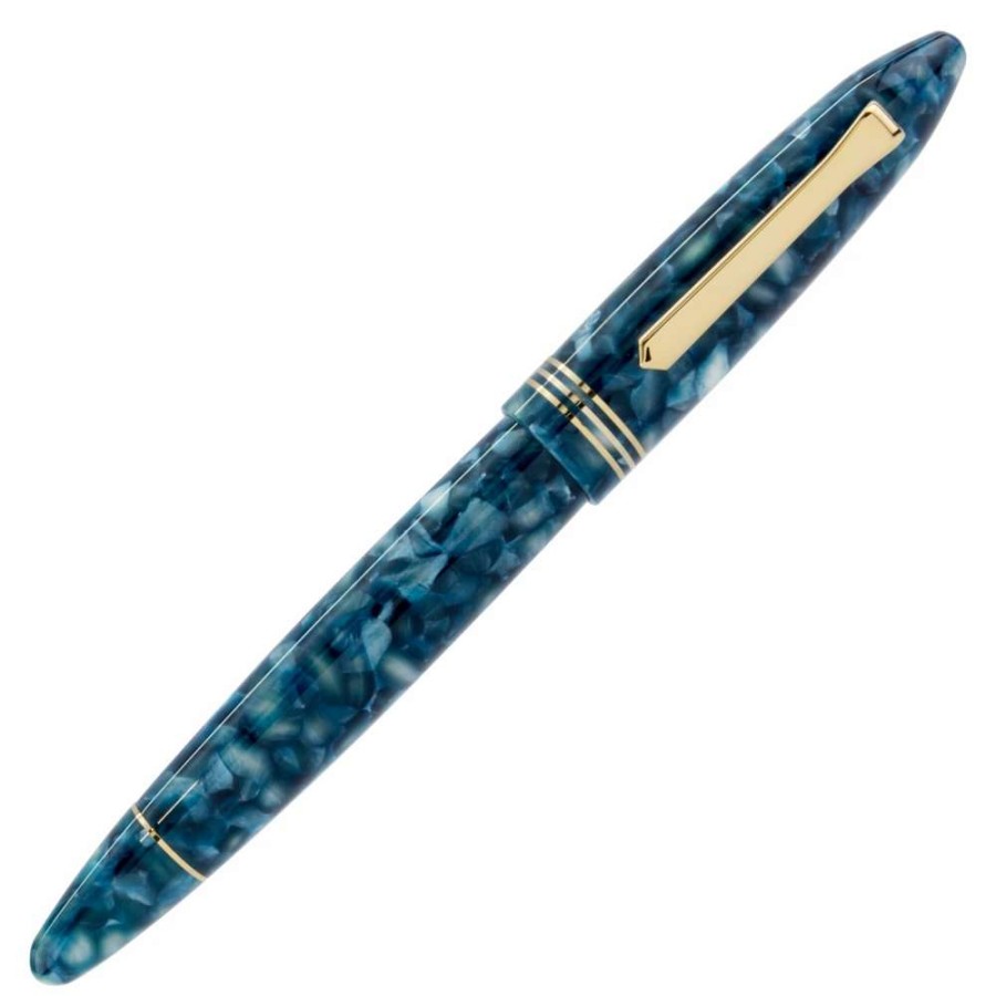 Fountain Pens * | Tibaldi Bononia Limited Edition Vintage Mer Du Nord Fountain Pen