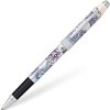 Rollerball Pens * | Cross Cross Botanica Rollerball Pen, Purple Orchid