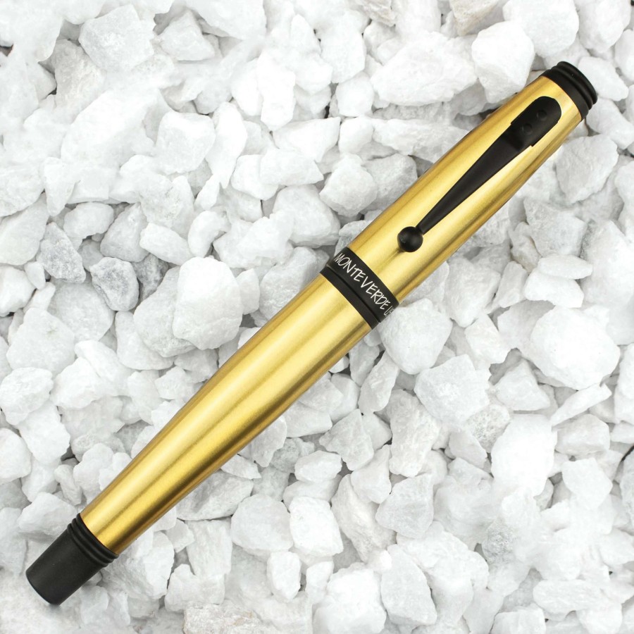 Rollerball Pens * | Monteverde Invincia Rollerball Pen, Brass