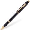 Rollerball Pens * | Cross Cross Century Ii Rollerball Pen, Black Lacquer & Gold