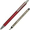 Rollerball Pens * | Schmidt Capless Rollerball Pen, Anodized Red