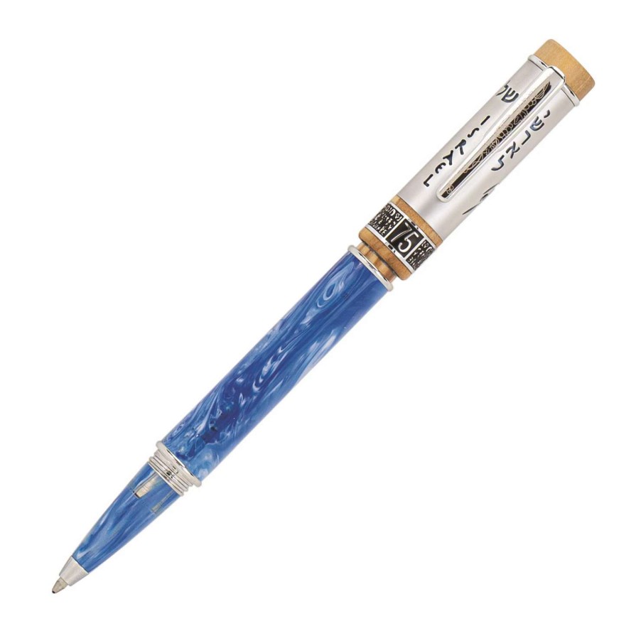 Rollerball Pens * | Conklin Israel 75Th Anniversary Limited Edition Rollerball Pen