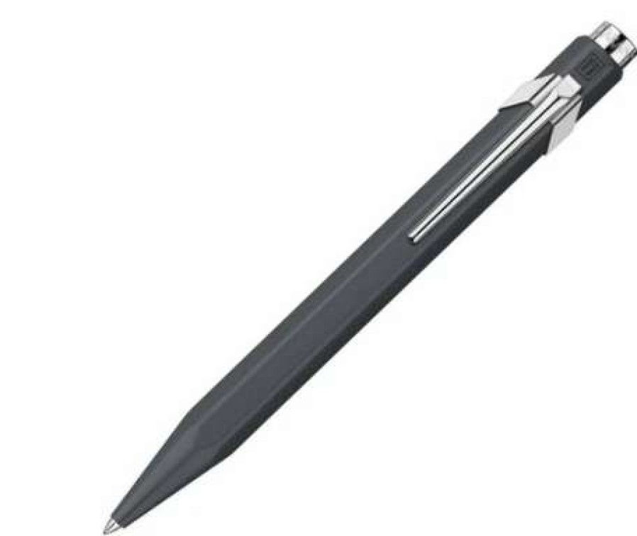 Rollerball Pens * | Caran D'Ache 849 Rollerball Pen Metal Grey #846.595