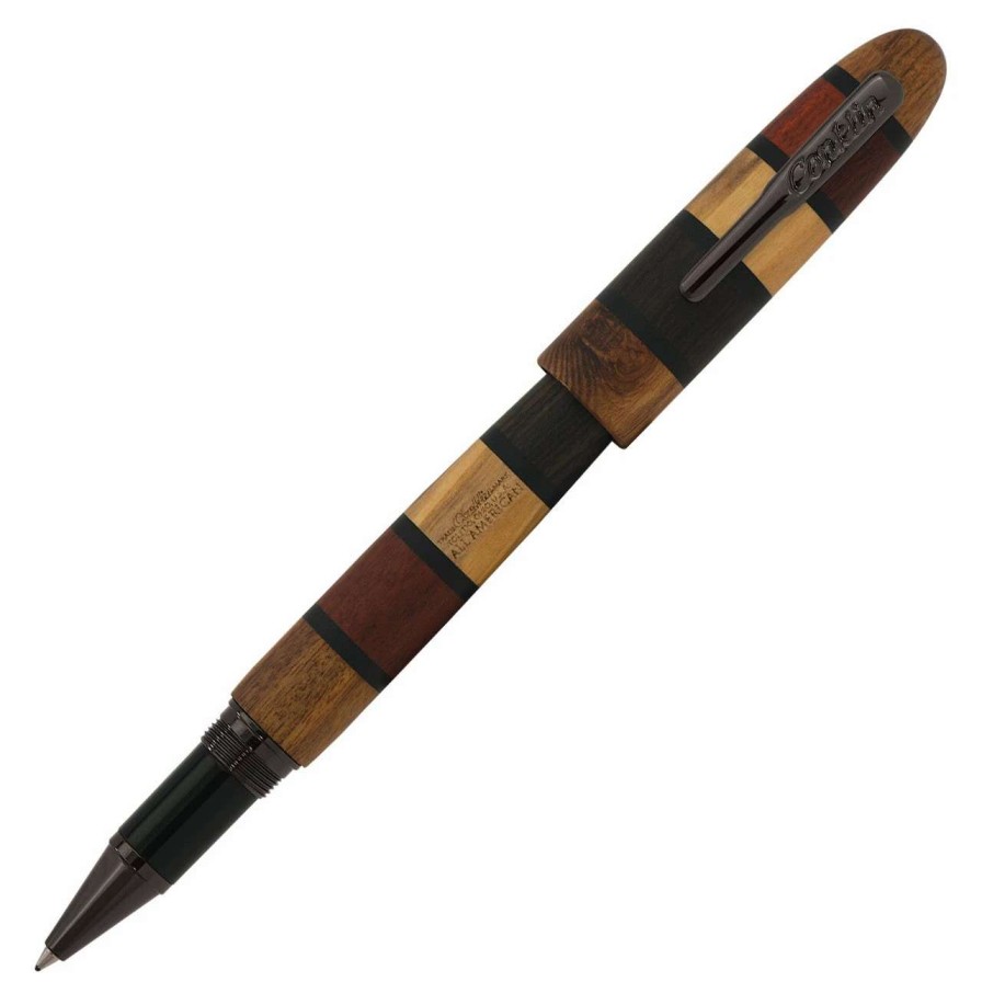 Rollerball Pens * | Conklin All American Limited Edition Rollerball Pen, Quad Wood