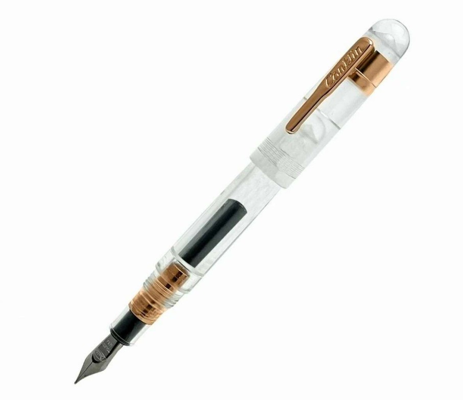 Fountain Pens * | Conklin All American Limited Edition 1898 Demo Fountain Pen, Rose Gold