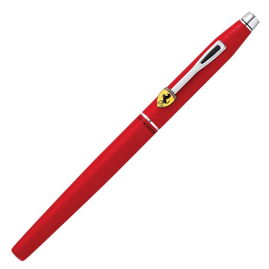 Rollerball Pens * | Cross Cross Classic Century Ferrari Matte Rosso Corsa Red Lacquer Rollerball Pen