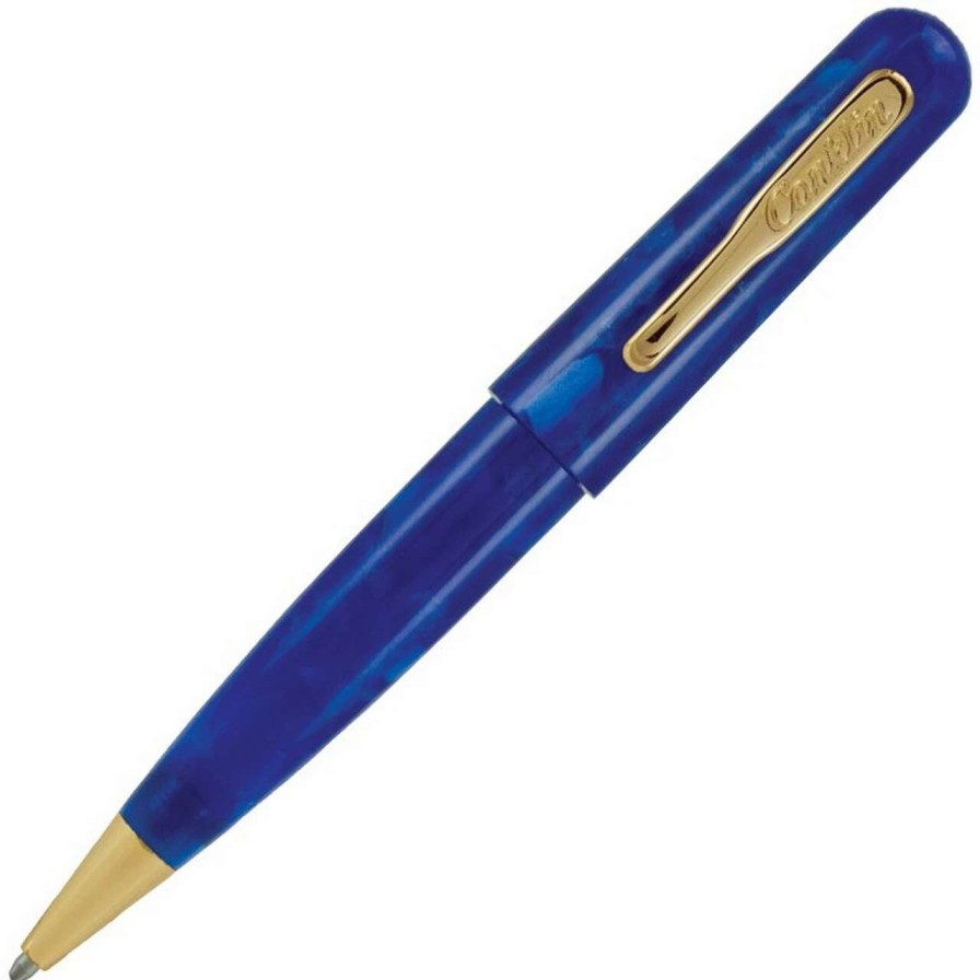 Ballpoint Pens * | Conklin All American Ballpoint Pen, Lapis Blue